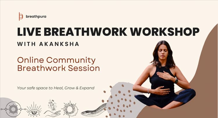 course | Live Breathwork // May 12 ~ Sunday ~ 06:30pm IST